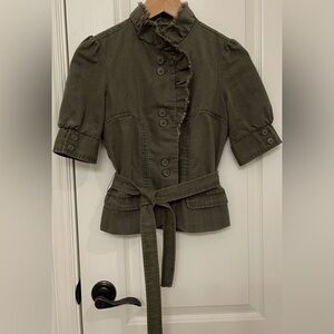 Like New Lux Army Green XS Jacket